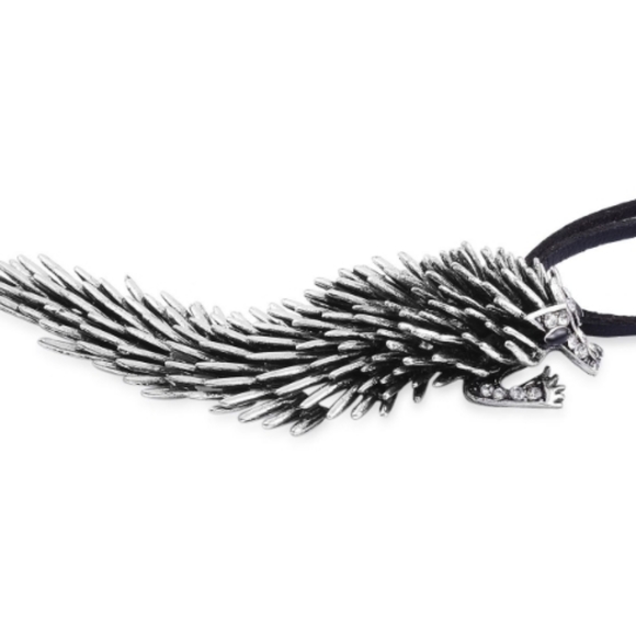 Hedgehog Necklace and Ring Set - Picture 2 of 6